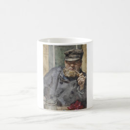 The Old Sea Dog (von Henry Scott Tuke) Kaffeetasse