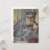 The Old Sea Dog (von Henry Scott Tuke) Karte (Vorderseite/Rückseite Beispiel)