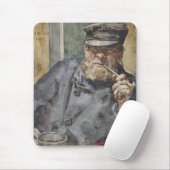 The Old Sea Dog (von Henry Scott Tuke) Mousepad (Mit Mouse)