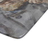 The Old Sea Dog (von Henry Scott Tuke) Schneidebrett (Ecke)