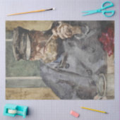 The Old Sea Dog (von Henry Scott Tuke) Seidenpapier (Basteln)