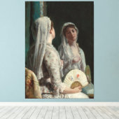 The Old Veil Leinwanddruck (Insitu (Holzboden))