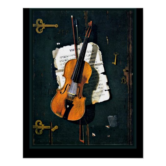 The Old Violin Poster (Vorderseite)