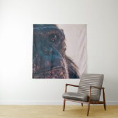 THE OLDEST CHIMPANZEE WANDTEPPICH (Beispiel)
