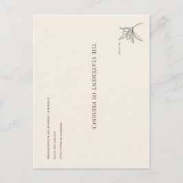 The Olive Branch- Sacrament Witness Card Postkarte