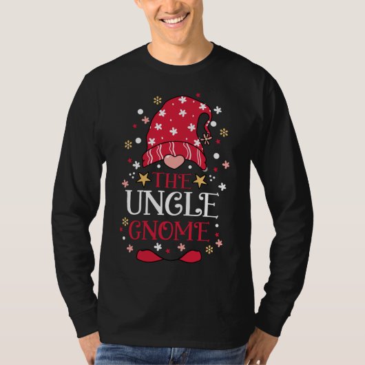 The Oncle Gnome Funny Christmas Gnomes Family Matc T-Shirt (Vorderseite)