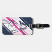 The One And Only Wonder Woman' Retro Graphic Gepäckanhänger (Vorderseite horizontal)