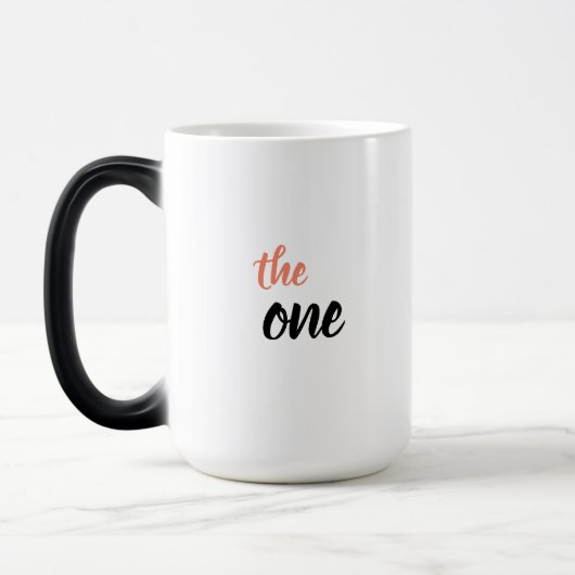The One Coffee Mug Verwandlungstasse (Links)