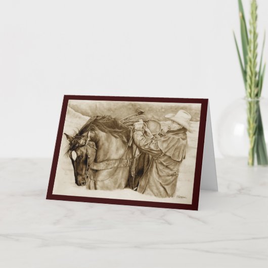 "The One for Job" Grußkarte Karte (Vorderseite)