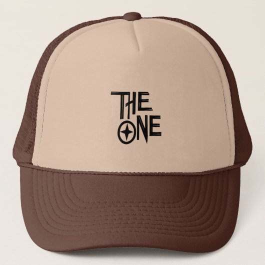 The One – Minimalist Trucker Cap Truckerkappe (Vorderseite)