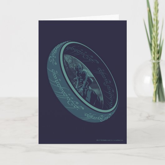 THE ONE RING™ GOLLUM™ Graphic Karte (Vorderseite)