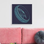 THE ONE RING™ GOLLUM™ Graphic Leinwanddruck (Insitu (Wohnzimmer))