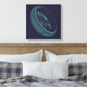 THE ONE RING™ GOLLUM™ Graphic Leinwanddruck (Insitu (Schlafzimmer))