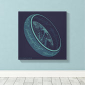 THE ONE RING™ GOLLUM™ Graphic Leinwanddruck (Insitu (Holzboden))