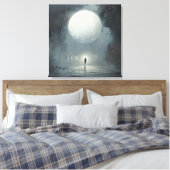 The Ones Who Saw Before the After — Gothic Surreal Leinwanddruck (Insitu (Schlafzimmer))