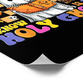The Only Ghost I Know Is The Holy Ghost Halloween  Poster (Ecke)