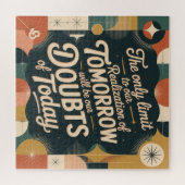 The Only Limit To Our Realization Of Tomorrow Puzzle (Horizontal)