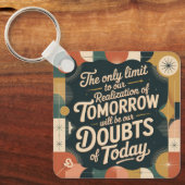 The Only Limit To Our Realization Of Tomorrow Schlüsselanhänger (Vorderseite)