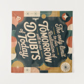 The Only Limit To Our Realization Of Tomorrow Wandteppich (Vorderseite (Horizontal))