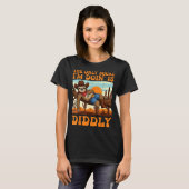 The Only Squat I’m Doin’ Is Diddly Sloth Cowboy Fu T-Shirt (Vorne ganz)