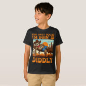 The Only Squat I’m Doin’ Is Diddly Sloth Cowboy Fu T-Shirt (Vorne ganz)