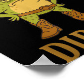 The Only Squat I'm Doing Is Diddly Cowboy Frog Mem Poster (Ecke)