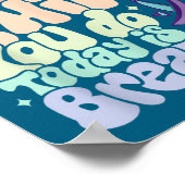 The Only Thing You Do Today Is Breathe Suicide Pre Poster (Ecke)