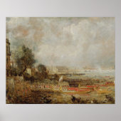 The Opening of Waterloo Bridge, c.1829-31 (Öl auf Poster (Vorne)