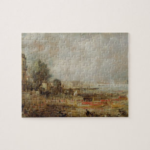 The Opening of Waterloo Bridge, c.1829-31 (Öl auf Puzzle