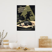 The Opossum’s Bluff Retro Art Poster (Küche)