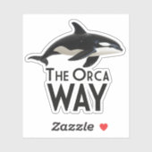 The Orca Way Aufkleber (Blatt)