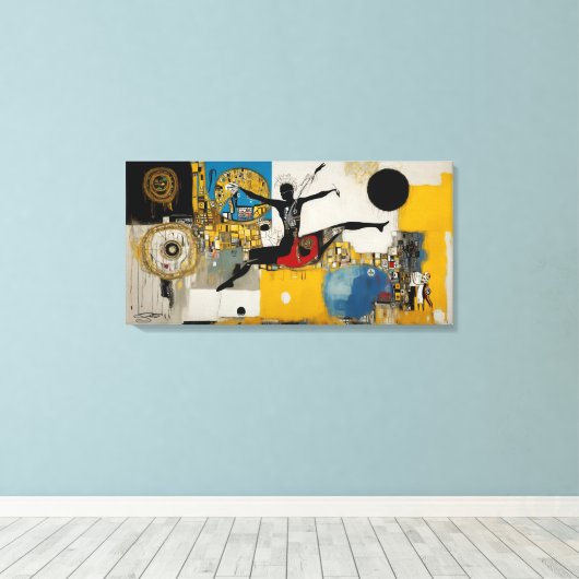 The Orchestra and the Ballerina Leinwanddruck (Insitu (Holzboden))