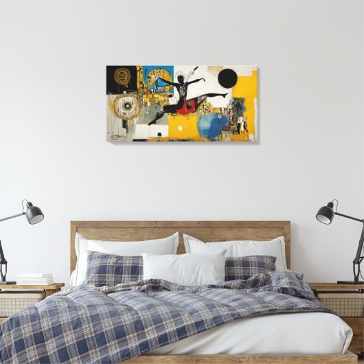 The Orchestra and the Ballerina Leinwanddruck (Insitu (Schlafzimmer))