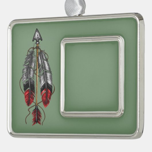 The Order of the Arrow   Rahmen-Ornament Silber (Links)