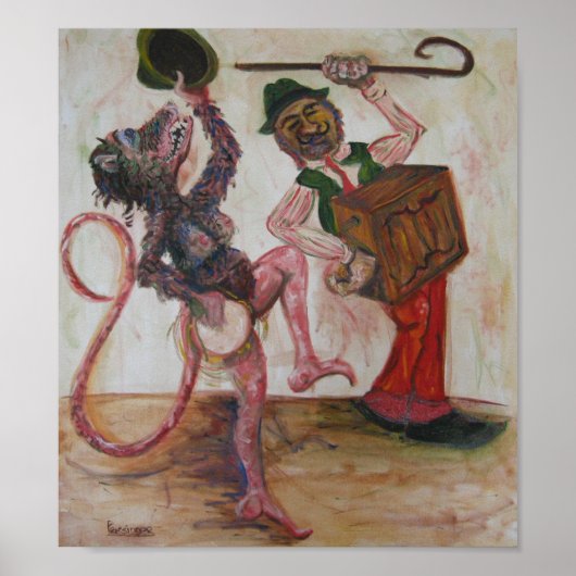 The Organ Grinder Poster (Vorne)