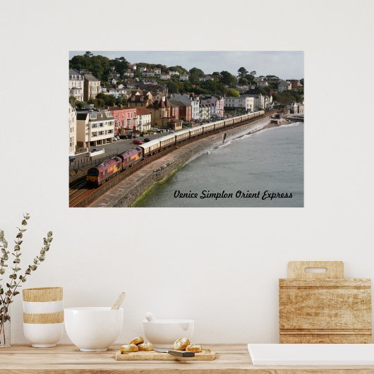The Orient Express, VOSE, Dawlish, Devon Poster (Küche)