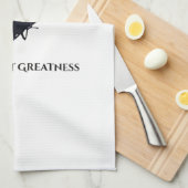 The Original Bayou Fly  Don't Swat Greatness Geschirrtuch (Viertel Falte)