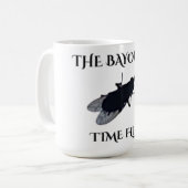 The Original Bayou Fly  Time Flies Kaffeetasse (Vorderseite Links)