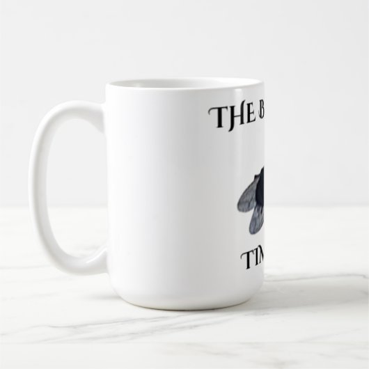 The Original Bayou Fly  Time Flies Kaffeetasse (Links)