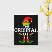 The Original Elf Christmas Family Matching Pajama Karte (Gelbe Blume)