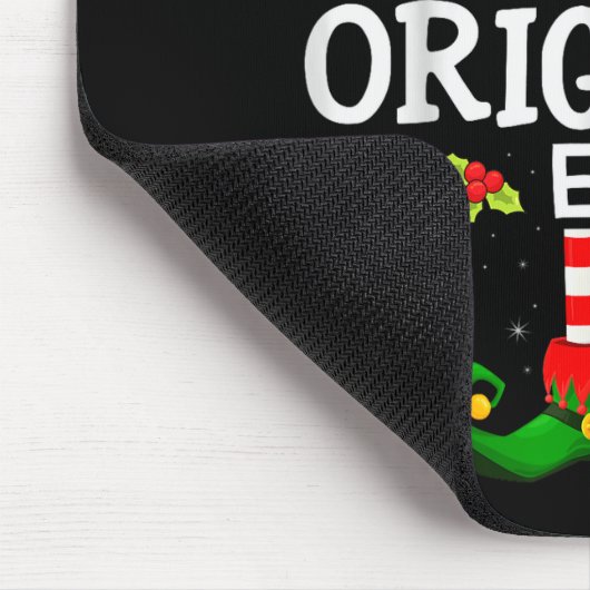 The Original Elf Christmas Family Matching Pajama Mousepad (Ecke)
