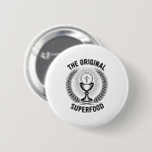 The Original Superfood Eucharist Catholic M Button (Vorne & Hinten)