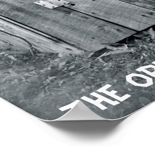 "The Outhouse" Poster (Ecke)