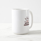 The Overthinking King Kaffeetasse (VorderseiteRechts)