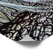 "The Owl and the Birds" von Arthur Rackham Poster (Ecke)