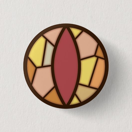 The Owl House Vitral Button (Vorderseite)