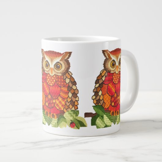 The Owl Mug Jumbo-Tasse (Vorderseite Rechts)