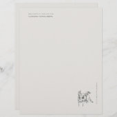 The Owl- Naturalist Menagerie Archive  Briefbogen (Vorne/Hinten)