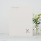 The Owl- Naturalist Menagerie Archive  Briefbogen (Stehend Vorderseite)