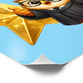 The owl star series collection well done achieveme poster (Ecke)